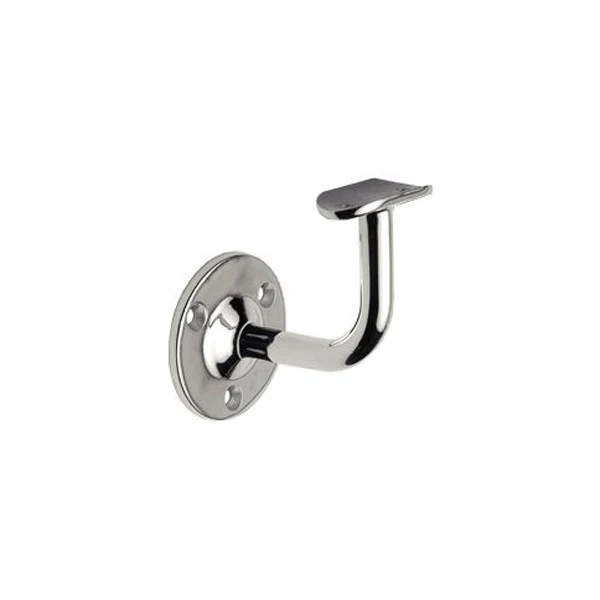 Soporte fijo de acero inox 304 para pasamanos tubo a pared 12mm*70mm*70mm Brillante