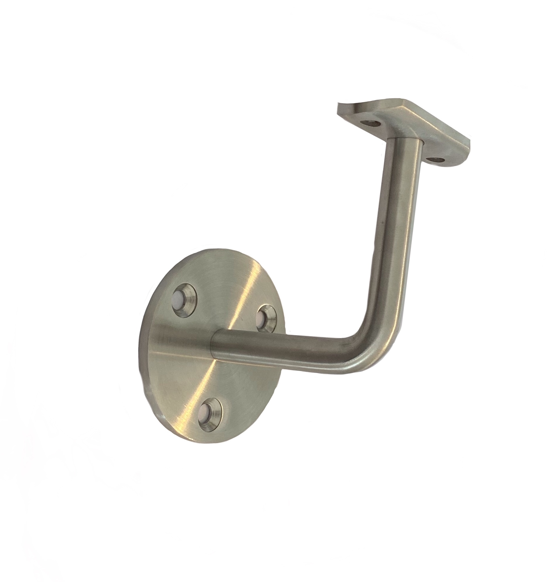 Lapiz soporte brillante acero inoxidable 304 cuello largo para pasamano