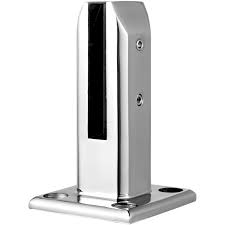 Soporte de vidrio antideslizante acero 304 para balcon