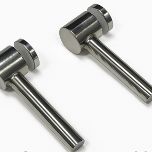 Pipa sujetador vidrio acero inoxidable Ø32mm*75mm