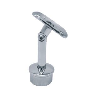 Soporte ajustable para pasamano acero inoxidable