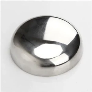 Tapa base Brillante acero 304 inoxidable 38*90 * 0,6 espesor