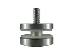 Soporte sujetador para vidrios templado en acero 304 de medidas 60*39*3.0mm