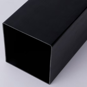 Tubo cuadrado de acero inoxidable 304,  acabado NEGRO Tamaño: 30*10*1.5*6M